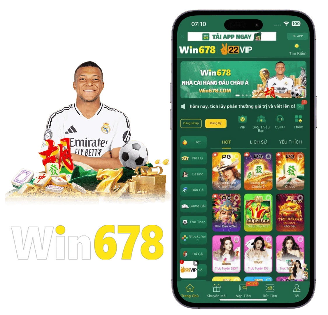 Dịch vụ ứng dụng Win678 trên thiết bị di động